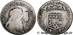 SAVOIE - DUCHÉ DE SAVOIE - VICTOR-AMÉDÉE II Demi-Lire (mezza lira) 1680 Turin