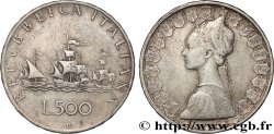 ITALIA 500 Lire “caravelles” / dame du style de la renaissance 1959 Rome