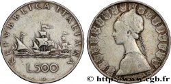 ITALIA 500 Lire “caravelles” / dame du style de la renaissance 1959 Rome