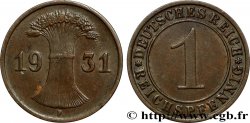 ALLEMAGNE 1 Reichspfennig 1931 Stuttgart