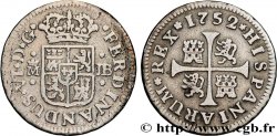 SPAIN 1/2 Real Ferdinand VI 1752 Madrid VF 