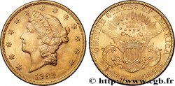 OR, PALLADIUM ET PLATINE INVESTISSEMENT 20 Dollars &nbsp;Liberty&nbsp; 1899 Philadelphie