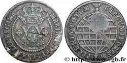 BRESIL - PRINCE JEAN REGENT 40 Réis contremarqué sur une 20 Réis  (1809) Lisbonne