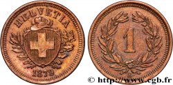 SWITZERLAND - HELVETIC CONFEDERATION 1 Centime (Rappen) 1879 Berne