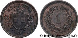 SWITZERLAND 1 Centime (Rappen) 1880 Berne