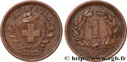 SCHWEIZ 1 Centime (Rappen) 1882 Berne