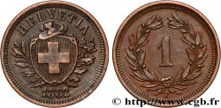 SUIZA 1 Centime (Rappen) 1882 Berne