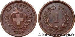 SWITZERLAND 1 Centime (Rappen) 1884 Berne