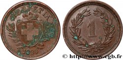 SUIZA 1 Centime (Rappen) 1890 Berne
