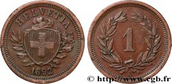 SWITZERLAND 1 Centime (Rappen) 1892 Berne