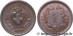SWITZERLAND 1 Centime (Rappen) 1894 Berne