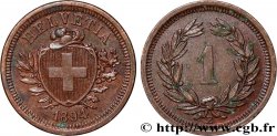 SUISSE 1 Centime (Rappen) 1894 Berne