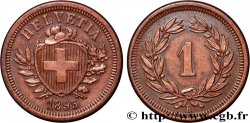 SUISSE 1 Centime (Rappen) 1895 Berne