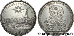 SCHWEIZ 5 Francs, monnaie de Tir, Fribourg 1881 
