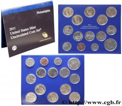 UNITED STATES OF AMERICA Série 14 monnaies 2011 Philadelphie