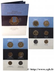 ESTONIE Série 6 monnaies  2003 