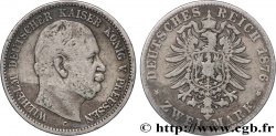 GERMANY - PRUSSIA 2 Mark Guillaume Ier 1876 Francfort