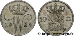 KINGDOM OF THE NETHERLANDS - WILLIAM I 10 Cents  1825 