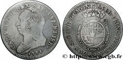 ITALIE - ROYAUME DE SARDAIGNE - CHARLES-EMMANUEL III 1/4 Scudo  1771 Turin