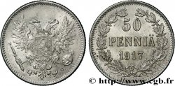 FINLAND 50 Pennia 1917 Helsinki