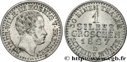 ALEMANIA - PRUSIA 1 Silber Groschen Frédéric Guillaume III 1827 Düsseldorf