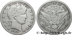 ÉTATS-UNIS D&nbsp;AMÉRIQUE 1/4 Dollar Barber 1910 Philadelphie