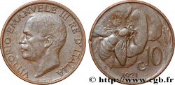 ITALIE 10 Centesimi Victor Emmanuel III 1921 Rome