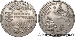 PORTUGAL 200 Escudos découverte des îles Moluques 1995 