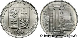 CZECHOSLOVAKIA 100 Korun 1000 ans du Monastère de Břevnov 1993  MS 