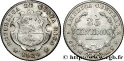 COSTA RICA 25 Centimos 1924 San José MBC+ 