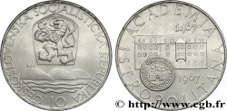 TCHÉCOSLOVAQUIE 10 Korun 500e anniversaire de l&nbsp;Université de Bratislava 1967  SUP 