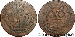 PORTUGAL - ROYAUME DU PORTUGAL - JOSEPH Ier 10 Réis  1764 