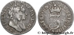 GREAT-BRITAIN - WILLIAM AND MARY 3 Pence 1689 