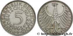 DEUTSCHLAND 5 Mark aigle 1965 Hambourg - J