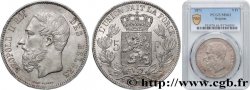 BELGIQUE - ROYAUME DE BELGIQUE - LÉOPOLD II 5 Francs  1871 