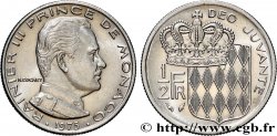 MONACO 1/2 Franc Rainier III 1975 Paris