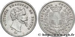 ITALIE - ROYAUME D ITALIE - VICTOR-EMMANUEL II 50 Centesimi  1860 Florence TTB 