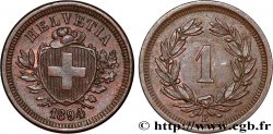 SUIZA 1 Centime (Rappen) 1894 Berne EBC 