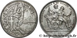 SUISSE 5 Francs, concours de Tir de Lugano 1883 