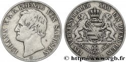 ALLEMAGNE - ROYAUME DE SAXE - JEAN 1 Thaler  1860 Dresde