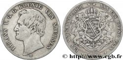 ALLEMAGNE - ROYAUME DE SAXE - JEAN 1 Thaler  1870 Dresde