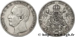 ALLEMAGNE - ROYAUME DE HANOVRE - GEORGES V 1 Thaler 1859 Hanovre