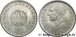 DEUTSCHLAND 5 Reichsmark Gotthold Ephraim Lessing 1929 Hambourg