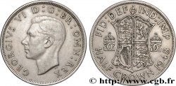 ROYAUME-UNI 1/2 Crown Georges VI 1948 
