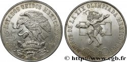 MEXICO 25 Pesos Jeux Olympiques de Mexico 1968 Mexico