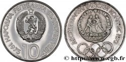 BULGARIE 10 Leva Proof 10e Congrès Olympique 1975 