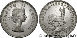 AFRIQUE DU SUD 5 Shillings Elisabeth II 1953 Pretoria