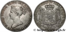 ITALIEN - HERZOGTUM PARMA PIACENZA UND GUASTALLA - MARIE-LOUISE VON ÖSTERREICH 5 Lire 1815 Milan
