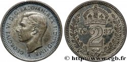 GREAT-BRITAIN - GEORGE VI 2 Pence  1937  MS 