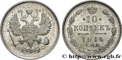 RUSSLAND 10 Kopecks 1914 Saint-Petersbourg